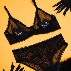 Knotty Knickers Knotty Kitty Lingerie Set